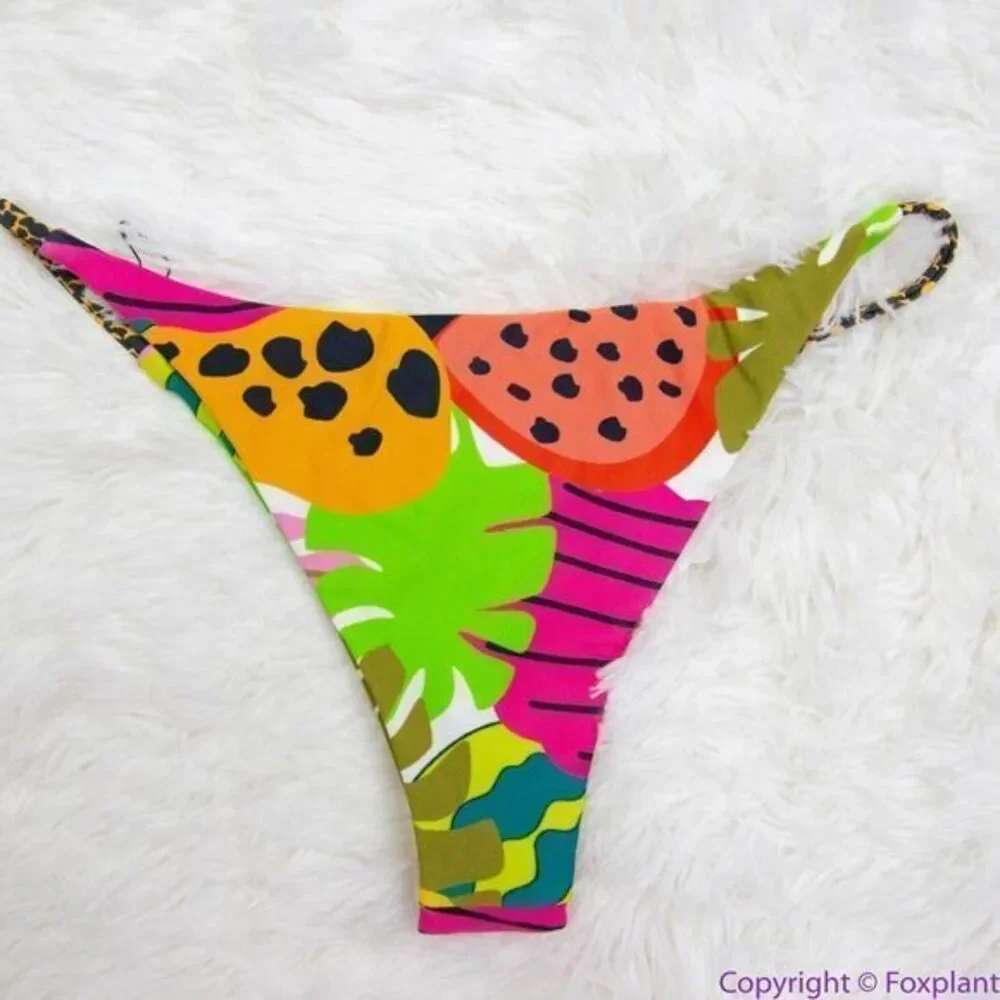 NEW Free People It’s now‎ cool String Bikini Bottom cheeky thong, S